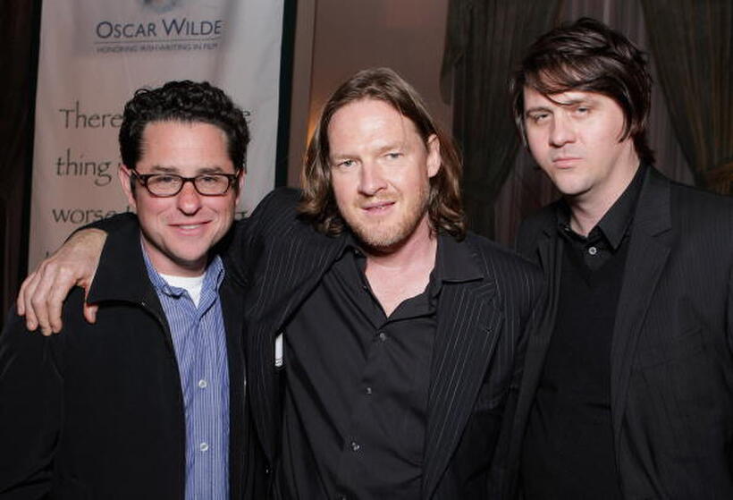 JJ Abrams, Donal Logue and Orian Williams at the Third Annual "Oscar Wilde: Honoring The Irish in Film" reception.