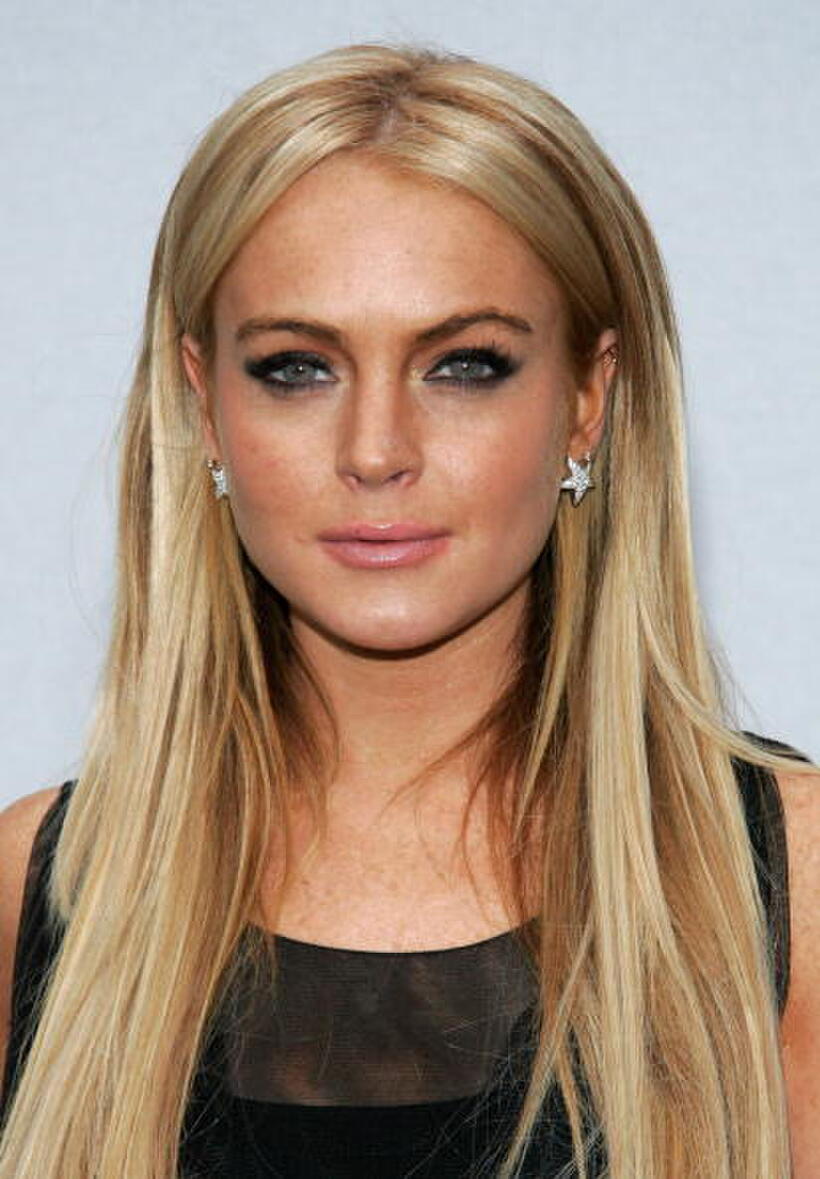 Lindsay Lohan at the 2007/8 Chanel Cruise Show.