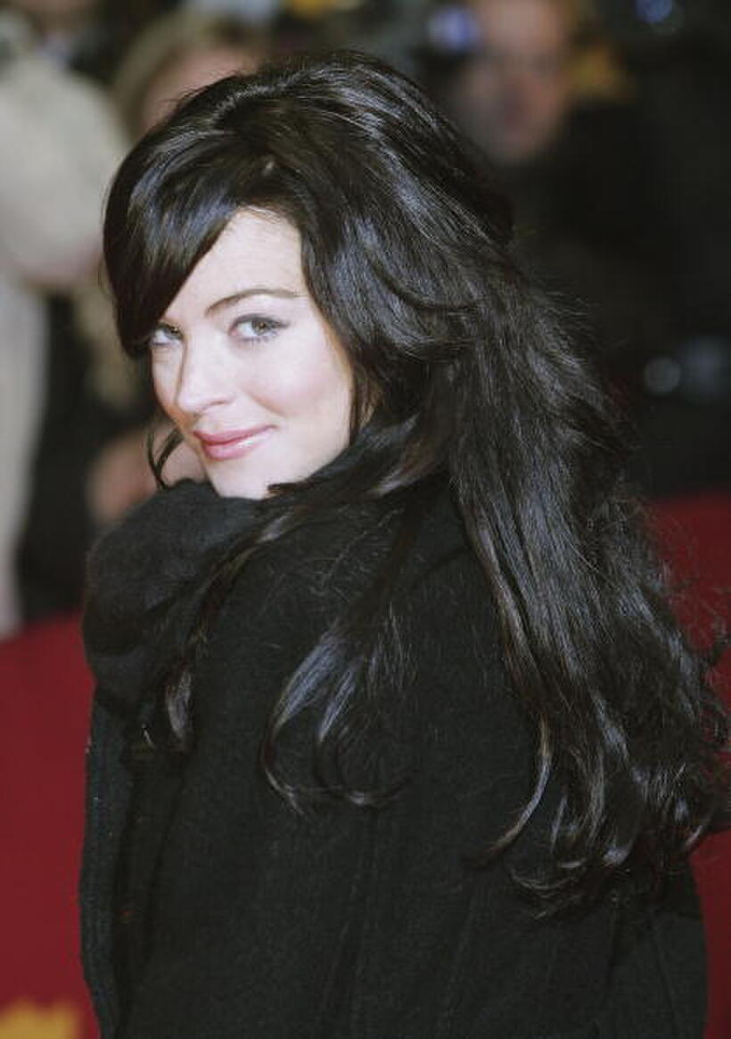 Lindsay Lohan at the "A Prairie Home Companion" premiere.
