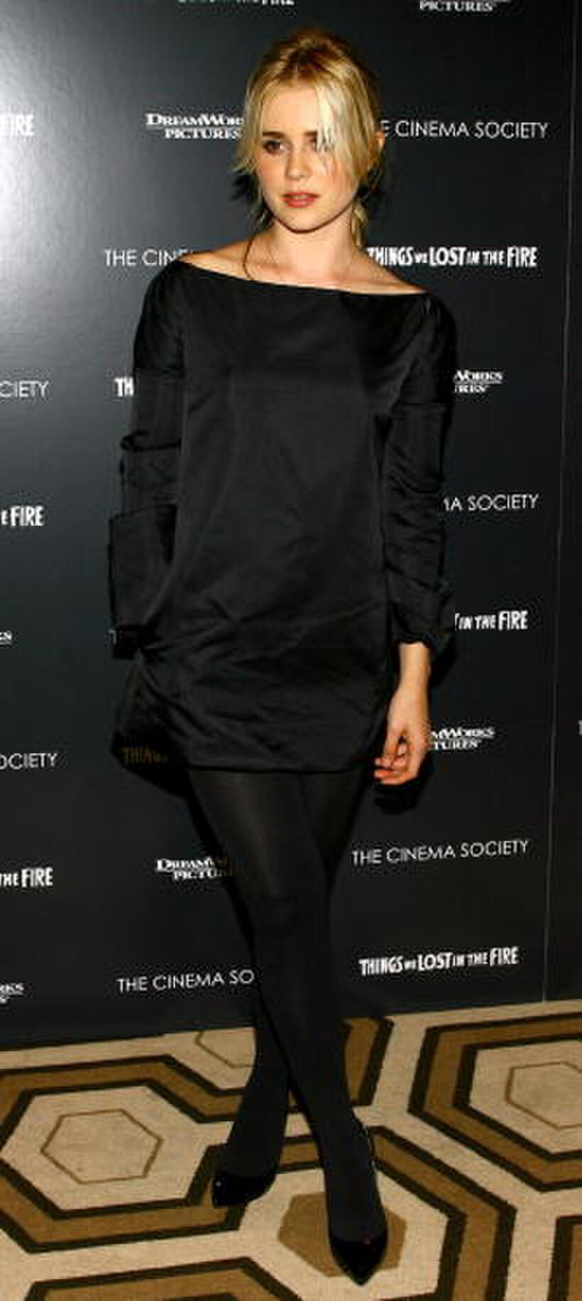 Actress Alison Lohman at the N.Y. premiere of "Things We Lost in the Fire."