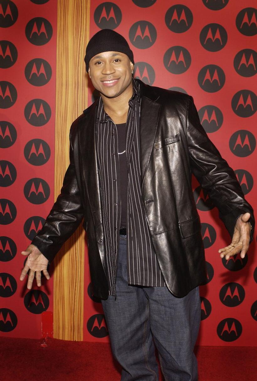 LL Cool J at the Motorola's Sixth Anniversary Party.