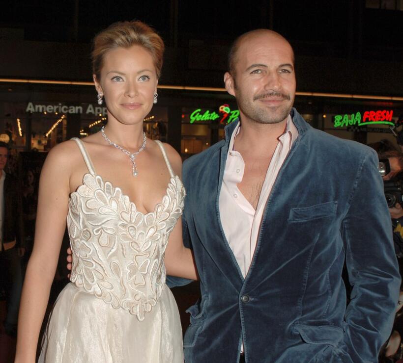 Kristanna Loken and Billy Zane at the premiere of "Bloodrayne."