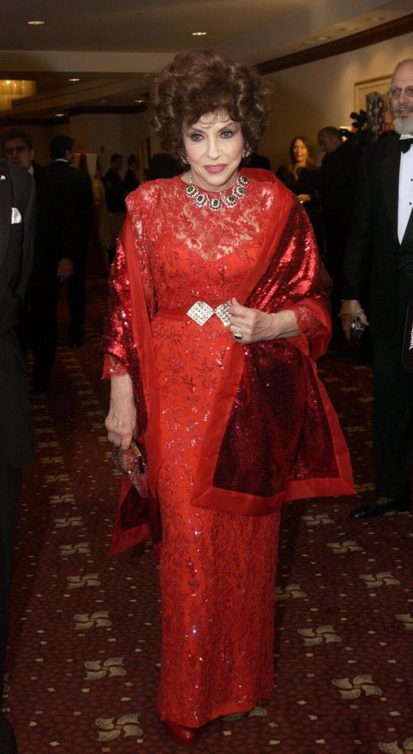 Gina Lollobrigida at the (NIAF) National Italian American Foundation 31st Anniversary Awards Gala.