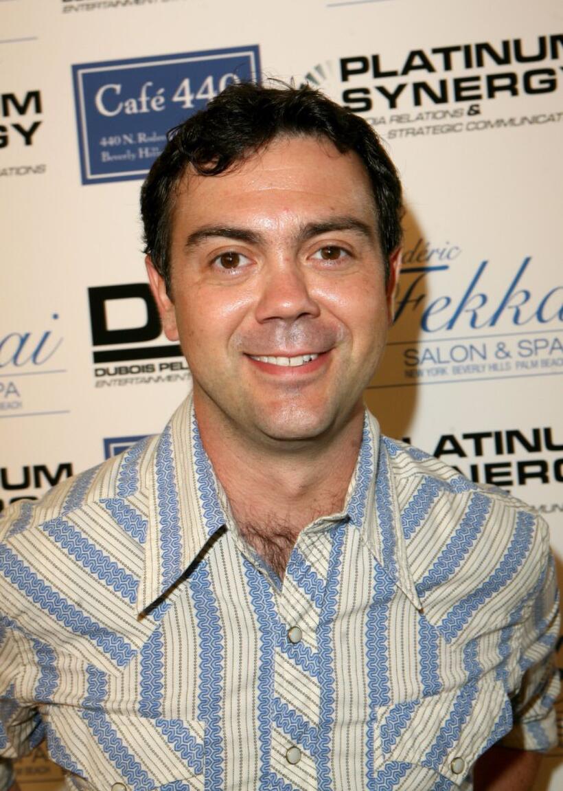 Joe Lo Truglio at the Frederic Fekkai Pre-Emmy Style 2006 Garden Party gift bag suite.