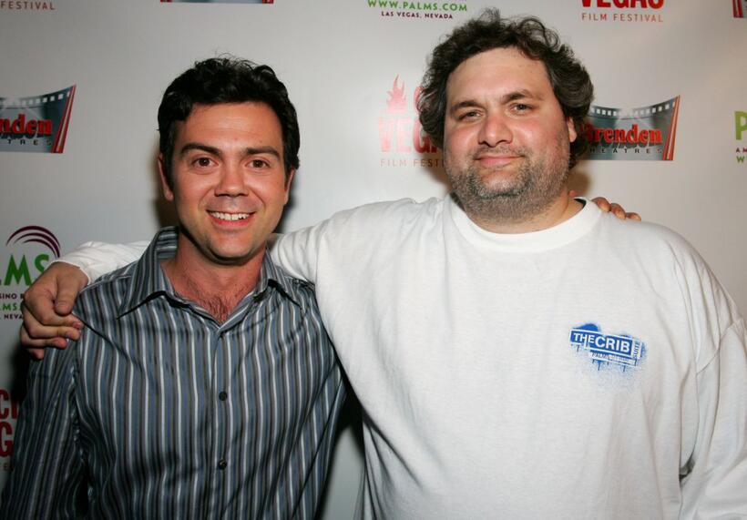 Joe Lo Truglio and Artie Lange at the premiere of "Artie Lange's Beer League" during the CineVegas Film Festival.