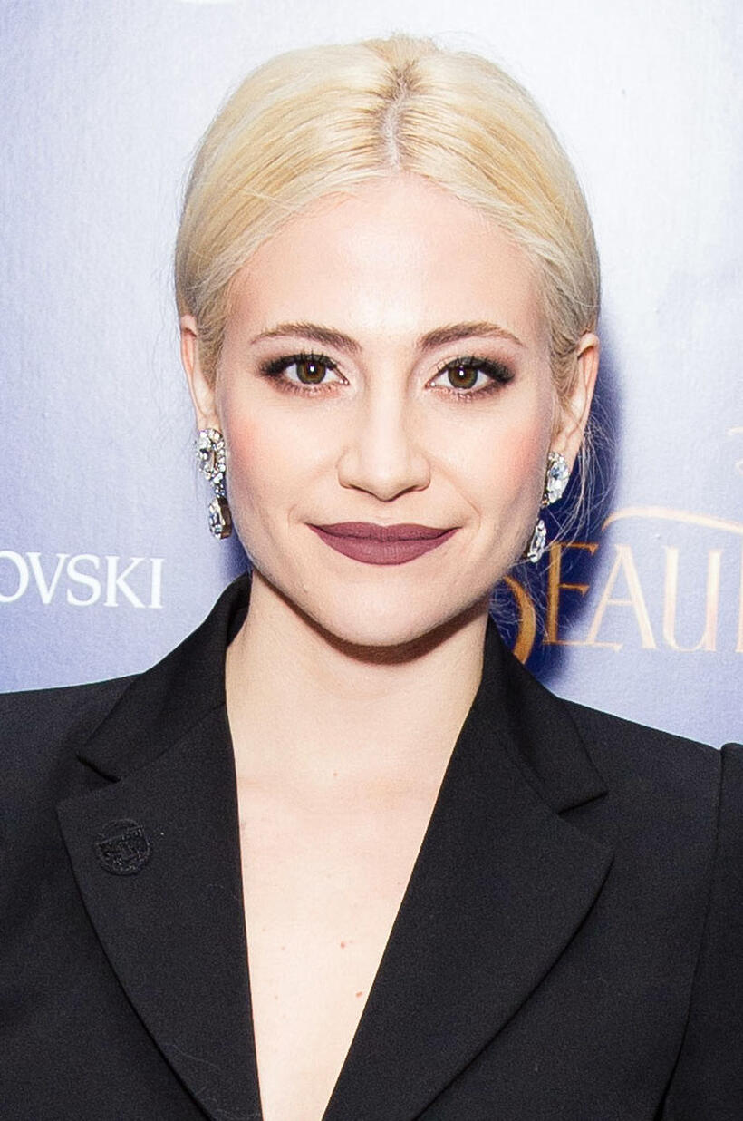 Pixie Lott at the UK premiere of "Beauty And The Beast" in London.