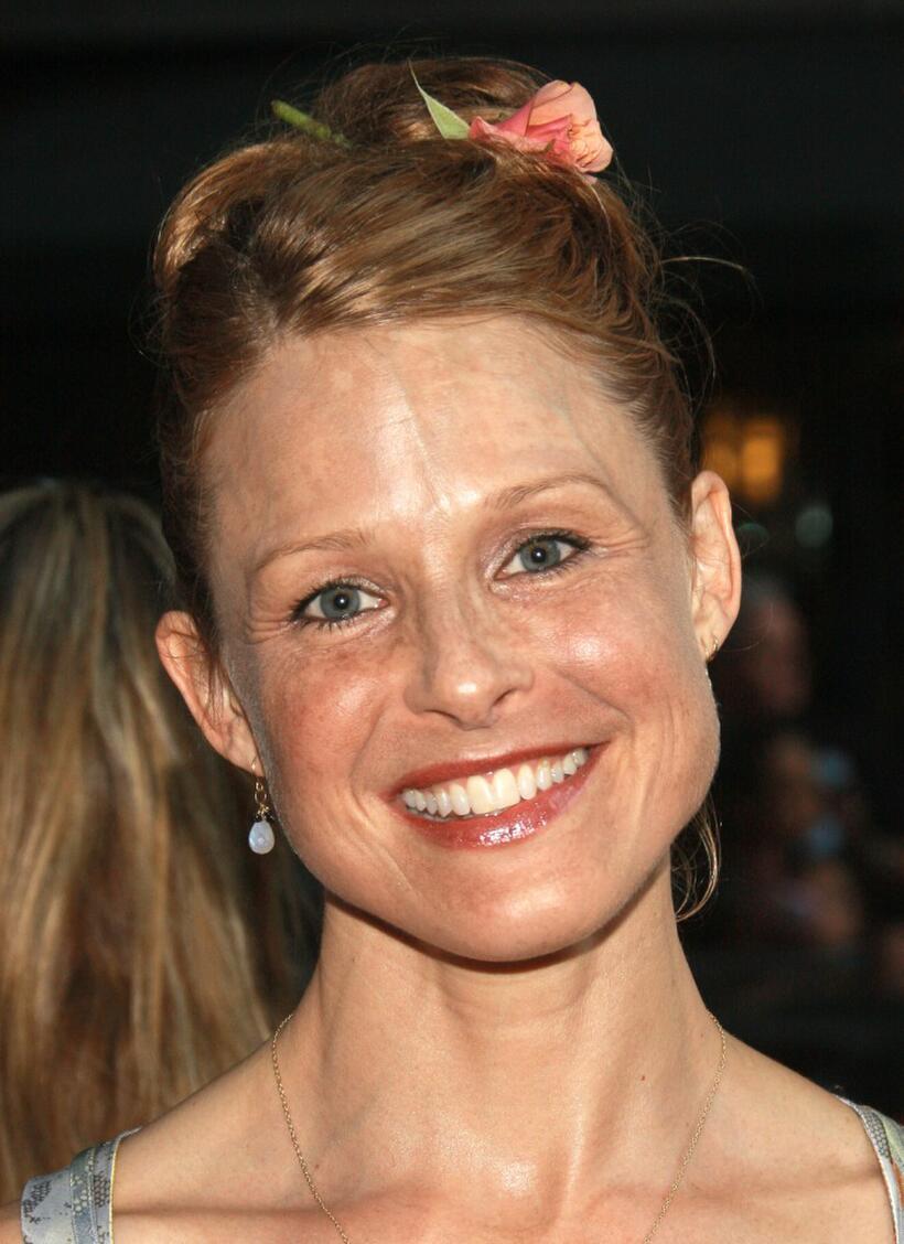 Arija Bareikis at the premiere of "No Reservations."