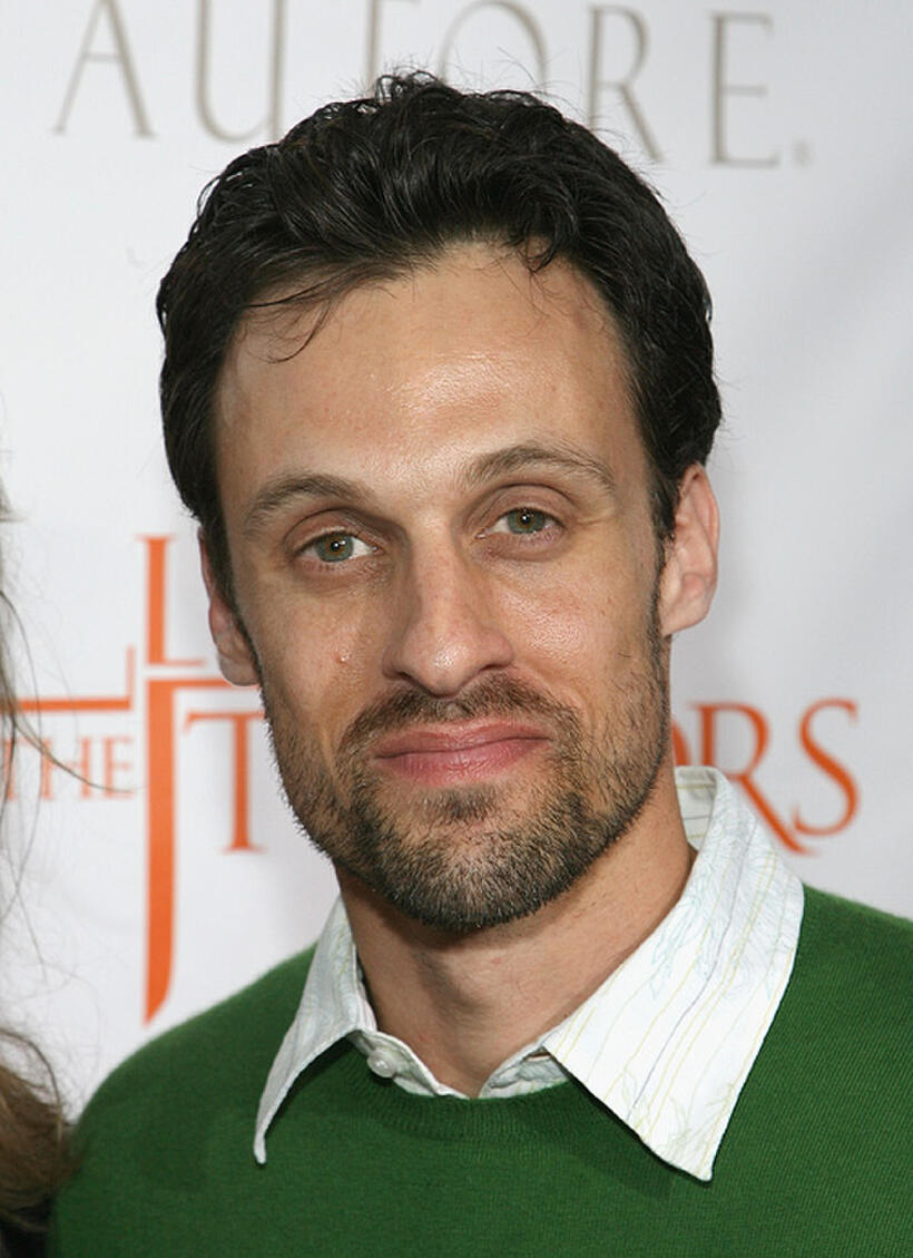 Henri Lubatti at the California premiere of "The Tudors."