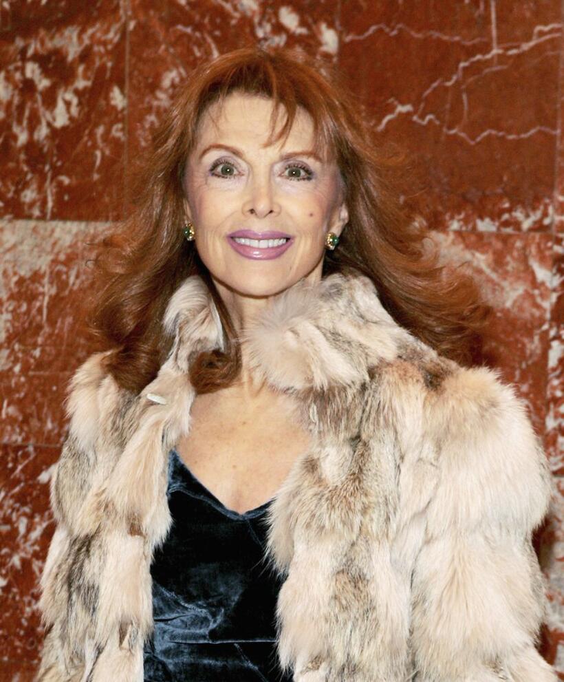 Tina Louise at the opening night performance of "Dirty Rotten Scoundrels."