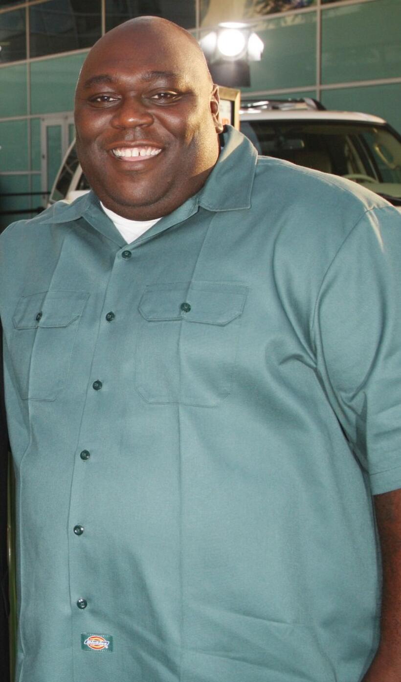 Faizon Love at the premiere of "Who's Your Caddy."