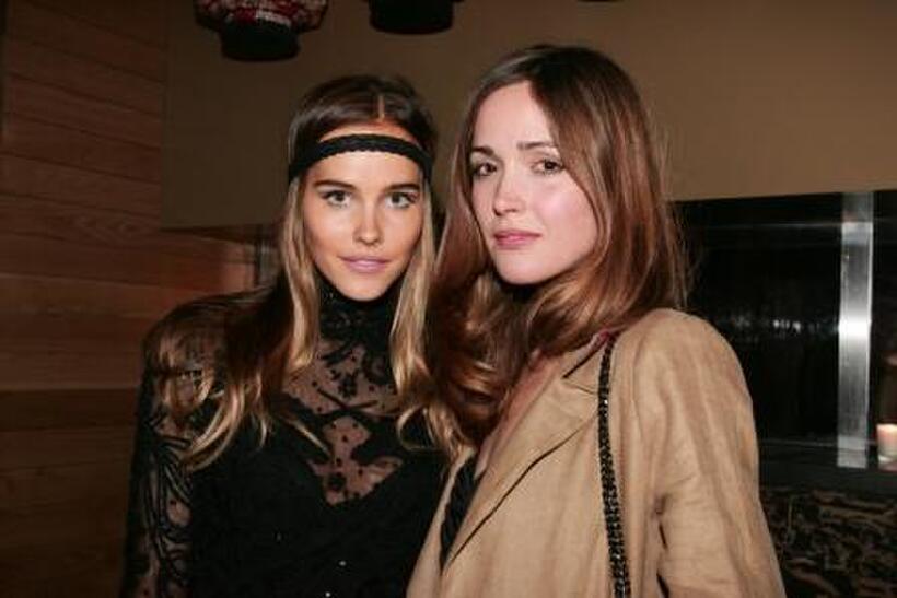 Isabel Lucasa and Rose Byrne at the Sydney screening of "Transformers: Revenge of the Fallen."