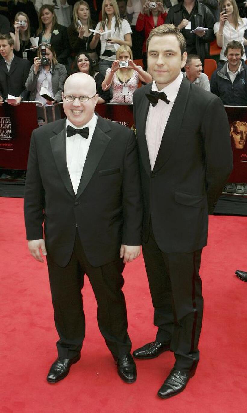Matt Lucas and David Walliams at the Pioneer British Academy Television Awards 2006.