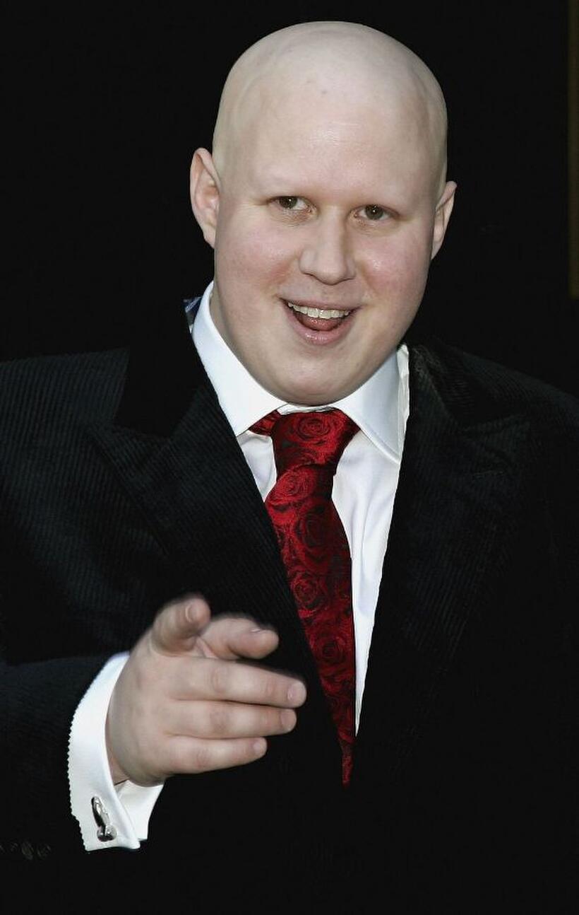 Matt Lucas at the Civil Partnership Ceremony.