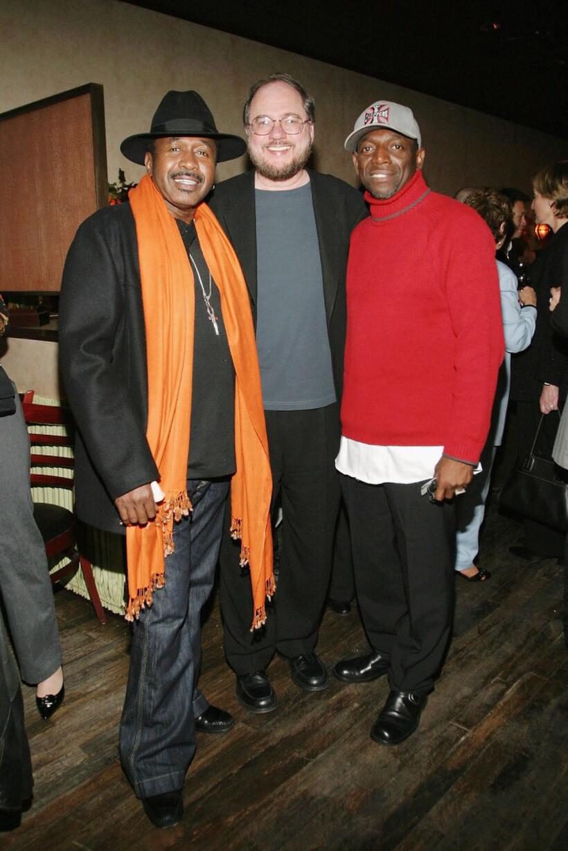 Ben Vereen, Rupert Holmes and Hinton Battle at the after party of the opening night of "Jewtopia."