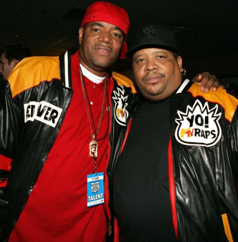 Ed Lover and Dr. Dre at the VH1 Hip Hop Honors.