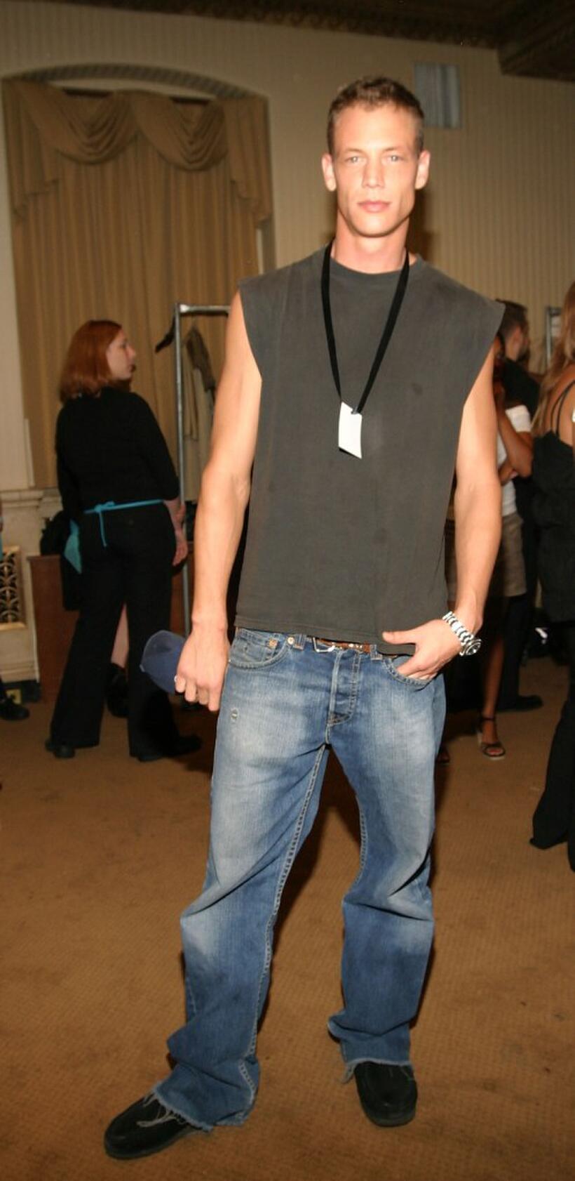 Ryan Locke at the Olympus Fashion Week Spring 2005.