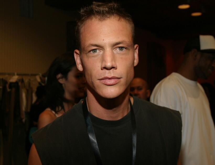 Ryan Locke at the Olympus Fashion Week Spring 2005.