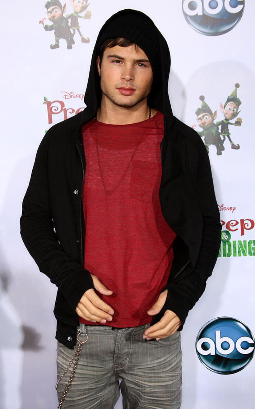 Cody Longo at the California premiere of "Prep & Landing."