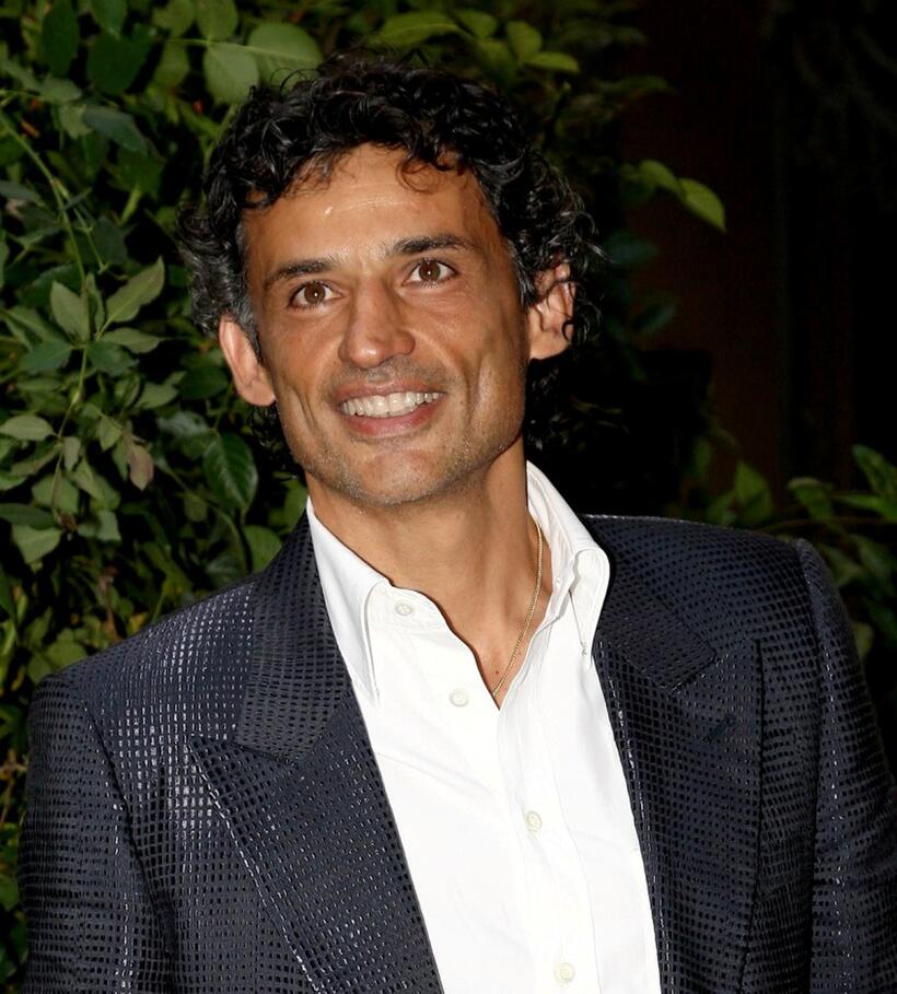 Enrico Lo Verso at the Uomo Vogue 40th Anniversary Celebration Party during the Milan Fashion Week Menswear Spring/Summer 2009.