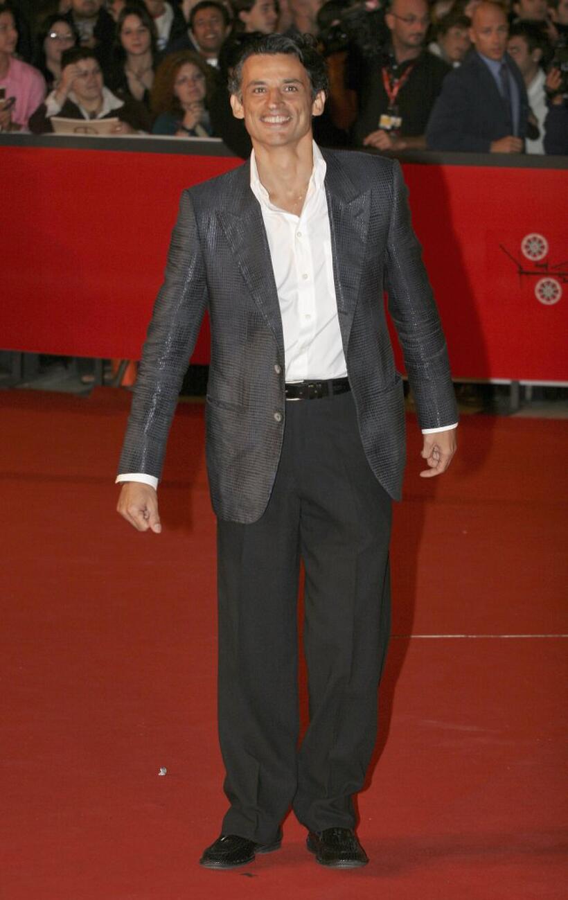 Enrico Lo Verso at the premiere of "Alatriste" during the Rome Film Festival.