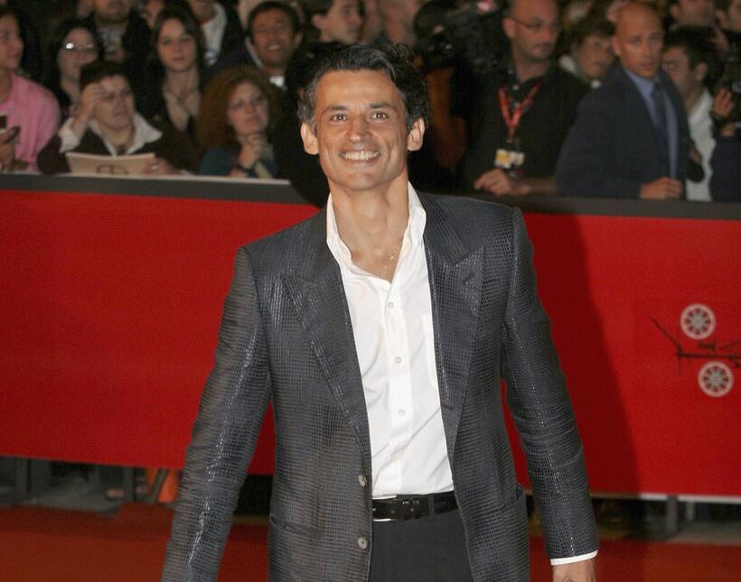 Enrico Lo Verso at the premiere of "Alatriste" during the Rome Film Festival.