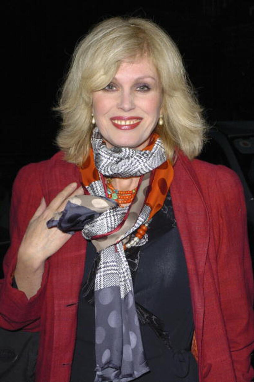 Joanna Lumley at the "Lights Up, Curtain Up, Cock Up" at Mill At Sonning.
