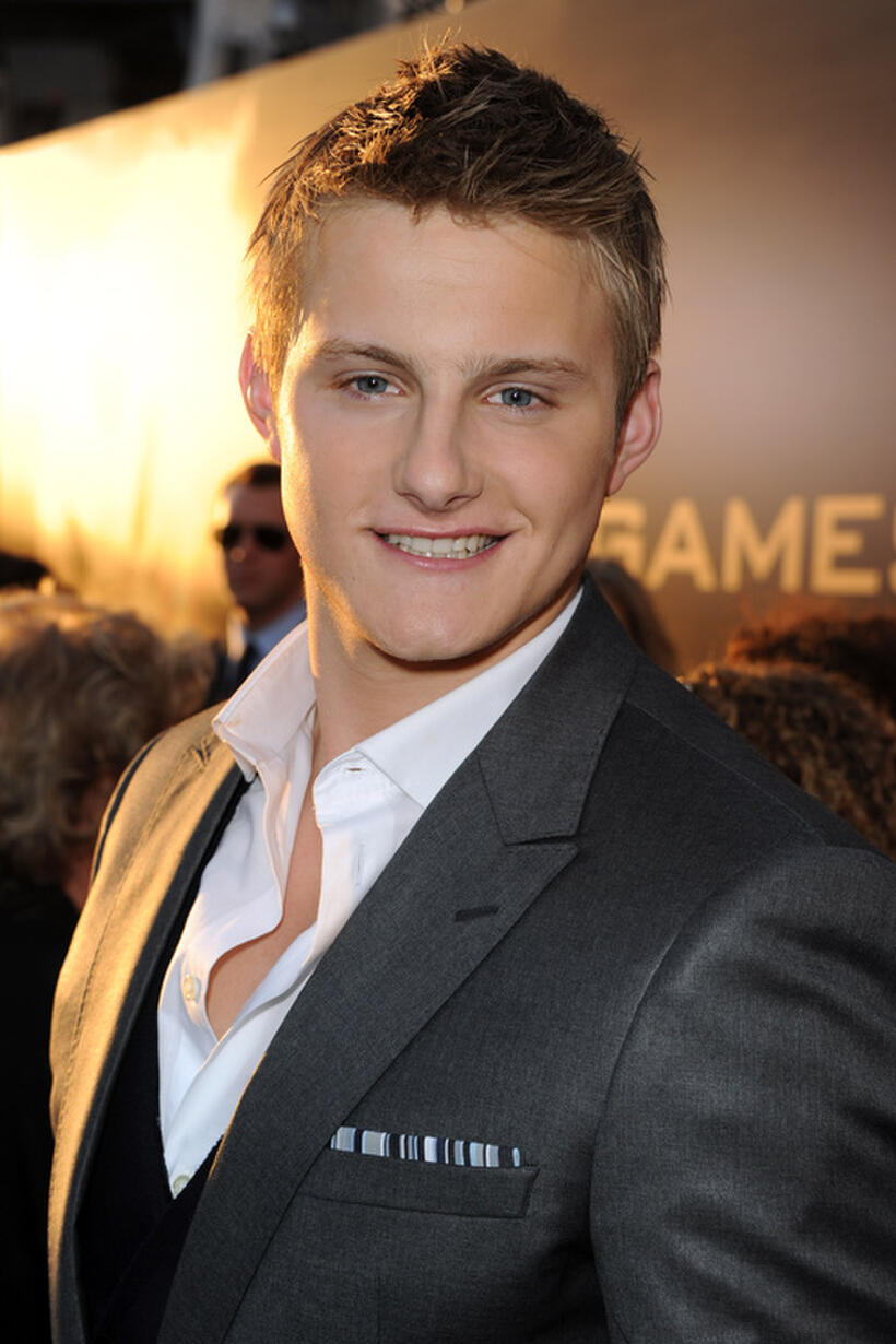 Alexander Ludwig at the California premiere of "The Hunger Games."