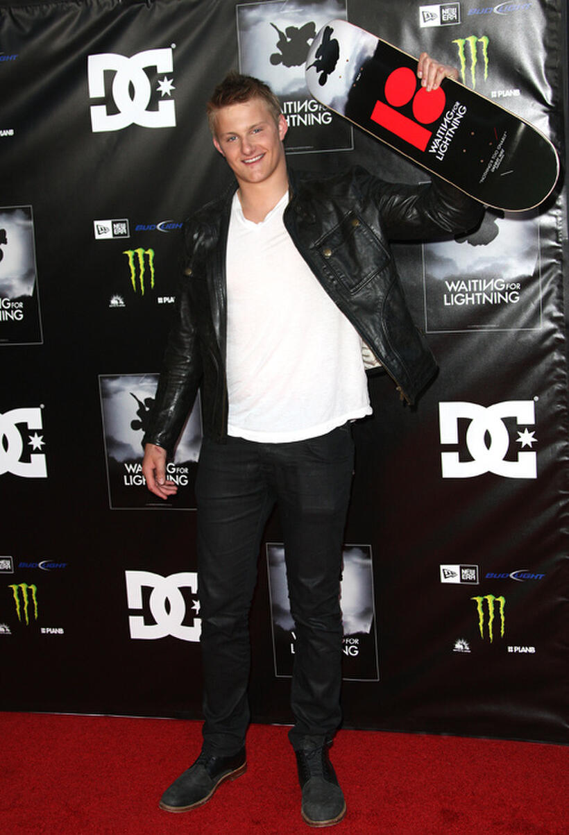Alexander Ludwig at the California premiere of "Waiting For Lightning."