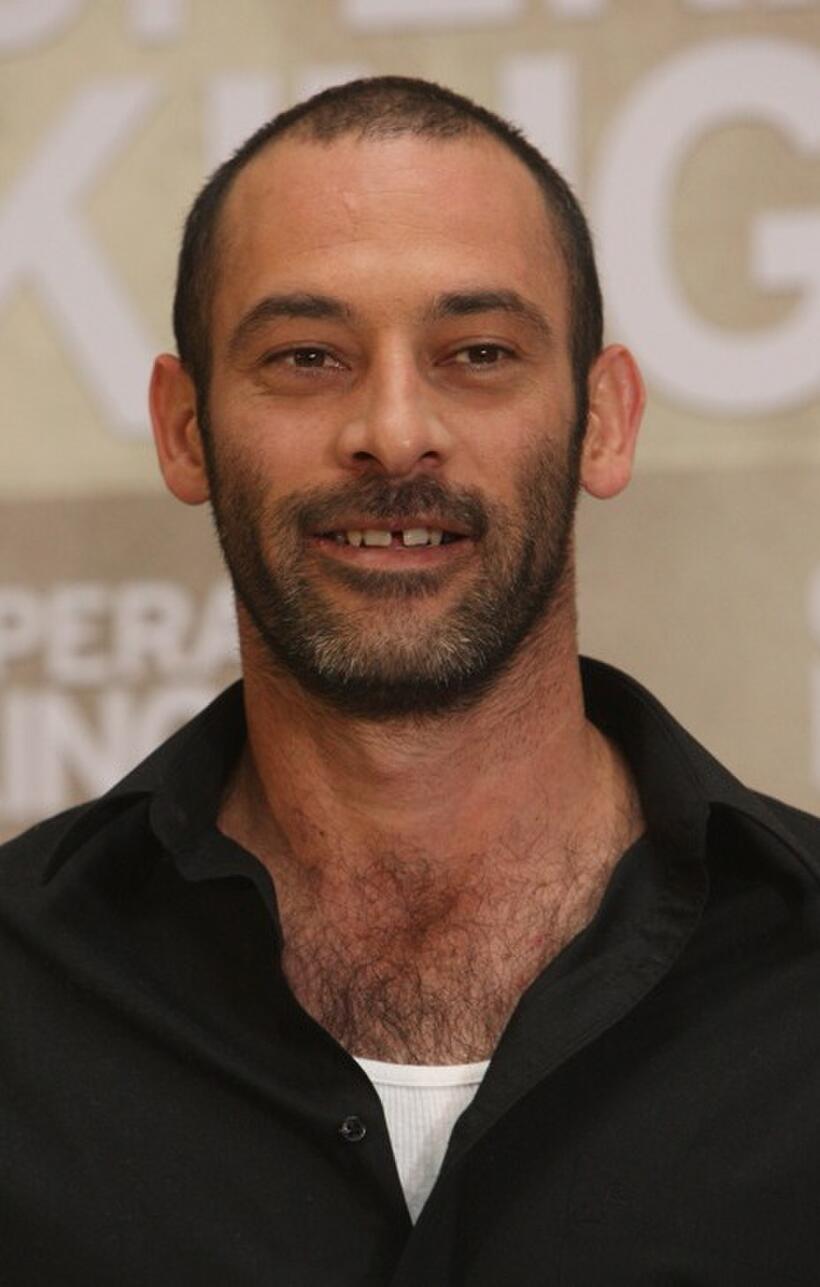 Ashraf Barhom at the German photocall of "The Kingdom."