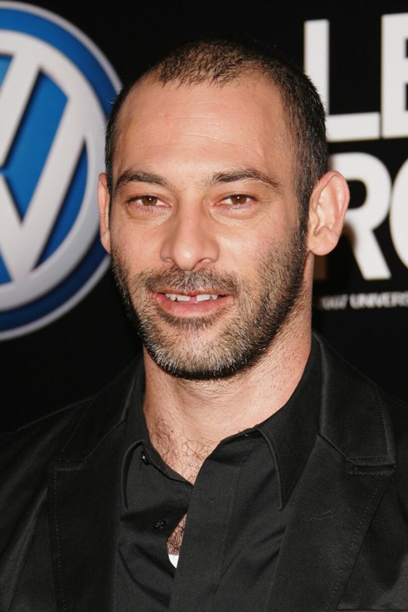 Ashraf Barhom at the Paris premiere of "The Kingdom."