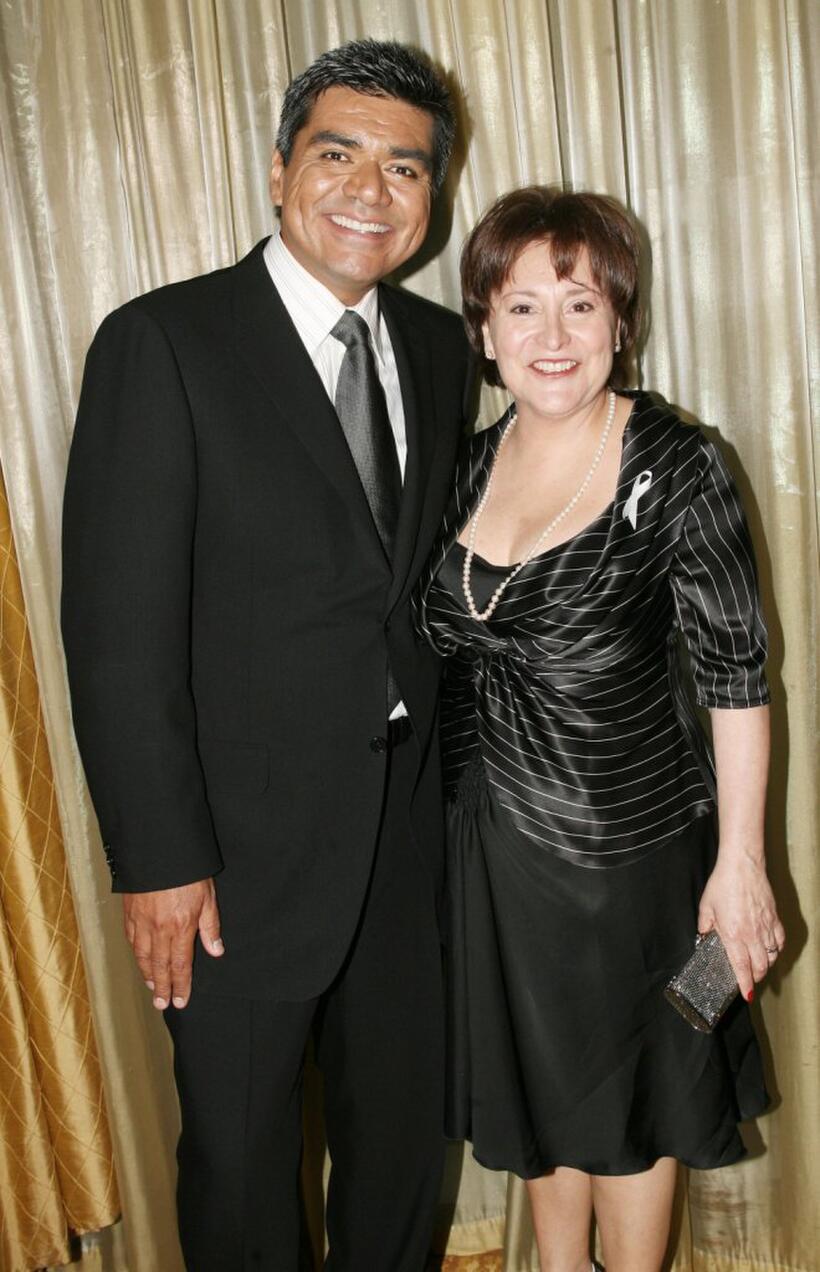 George Lopez and Belita Moreno at the National Kidney Foundation of Southern California's 27th Annual Gift of Life Celebration.