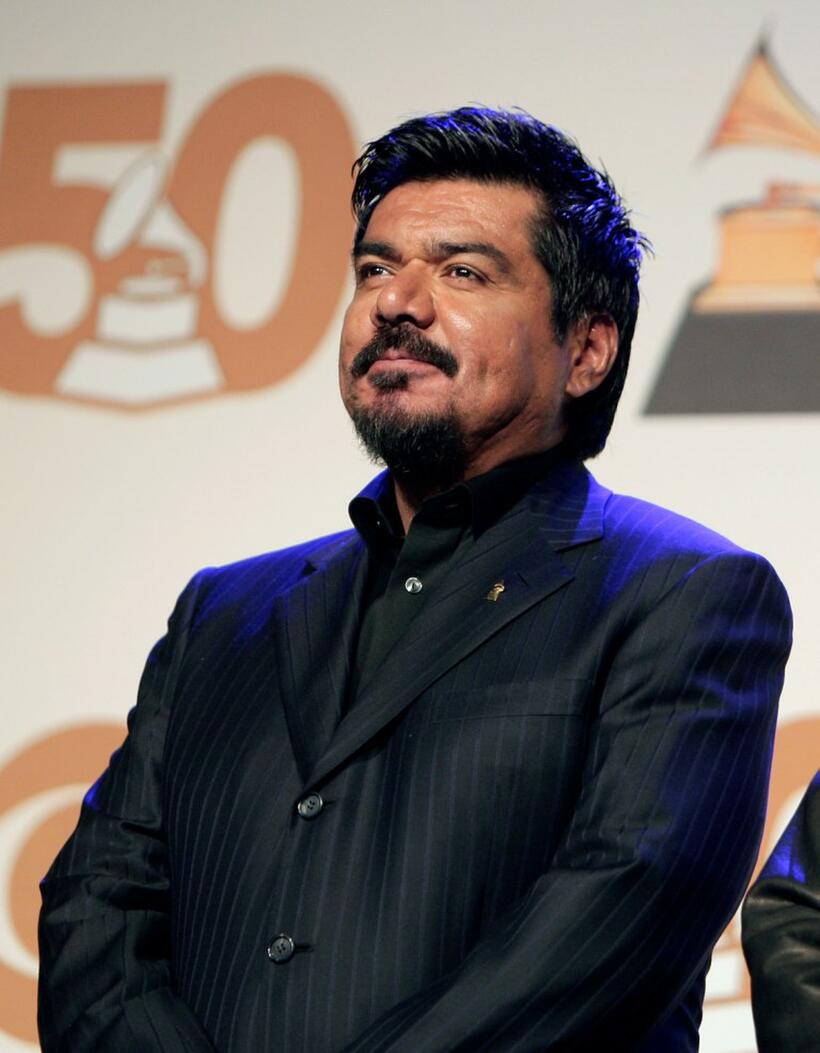 George Lopez at the 50th annual Grammy Award Nominations.