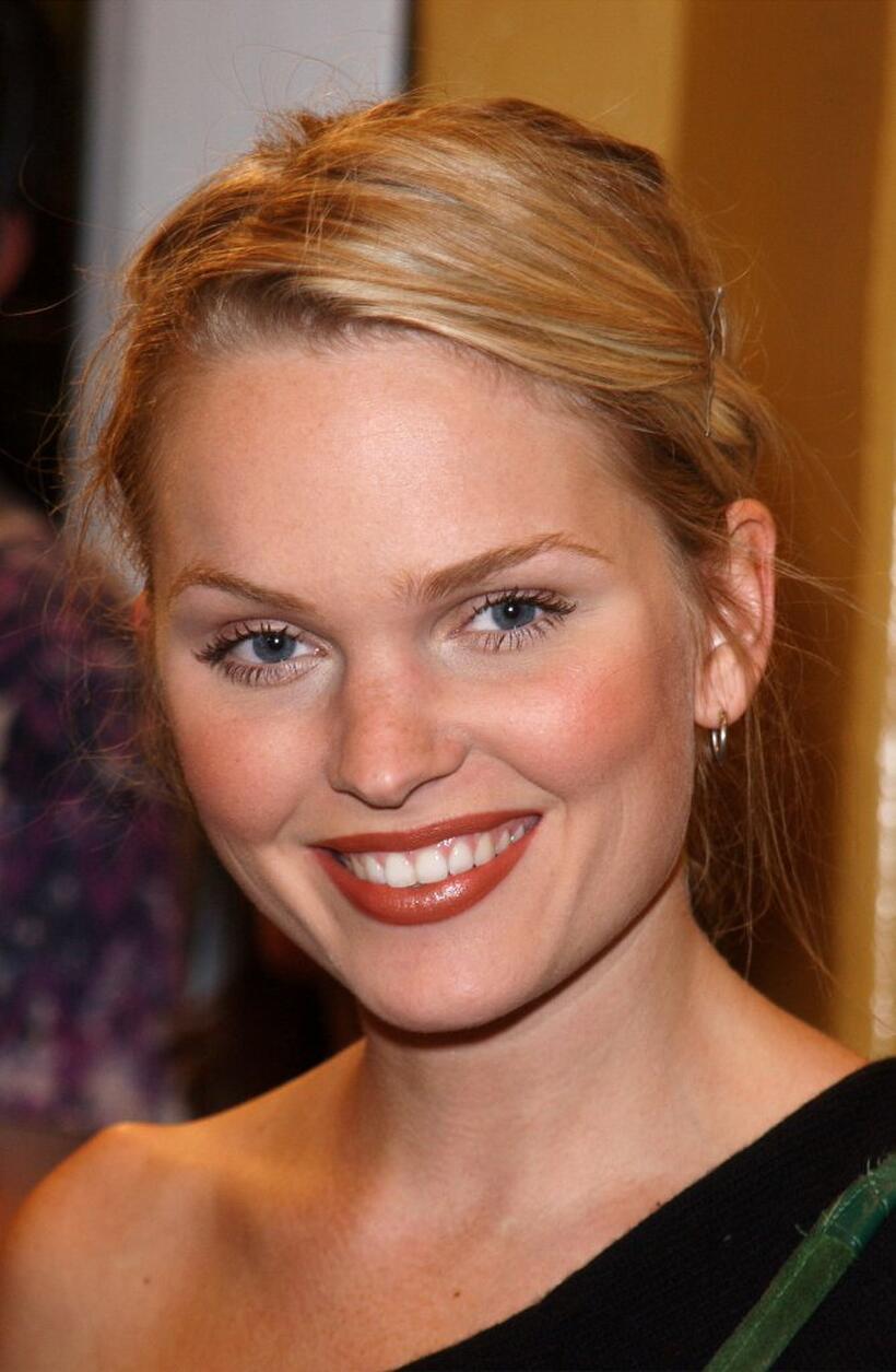 Sunny Mabrey at the premiere of "From Hell."