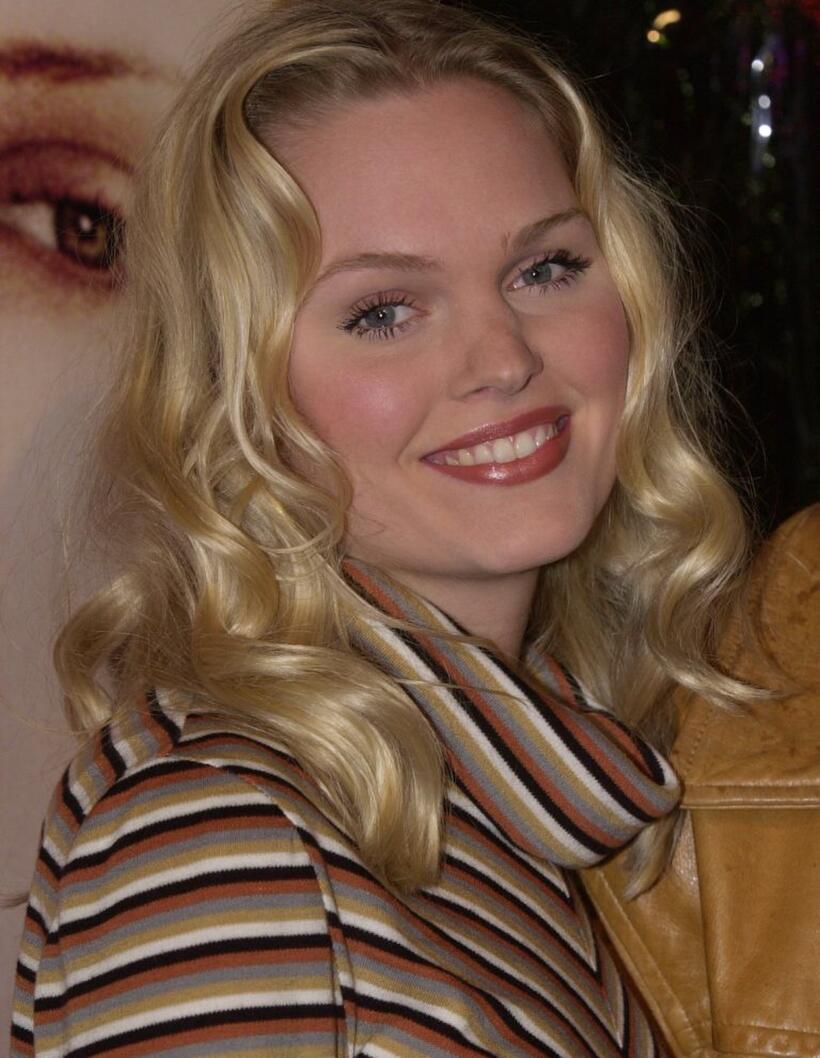 Sunny Mabrey at the premiere of "Sweet November."