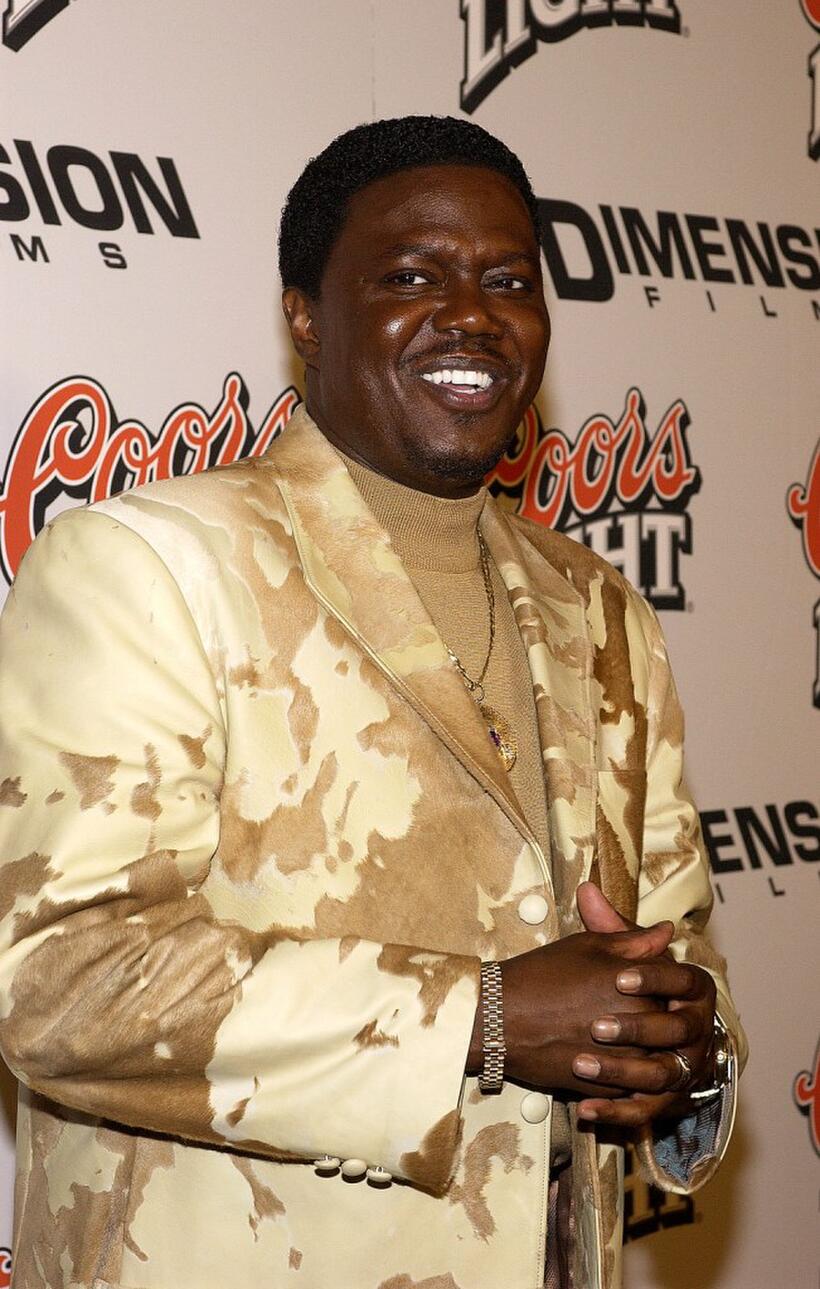Bernie Mac at the premiere of "Bad Santa."
