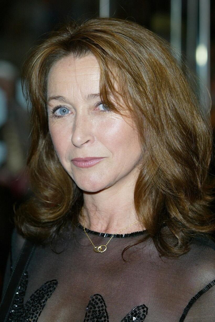 Cherie Lunghi at the gala premiere of "Calendar Girls."