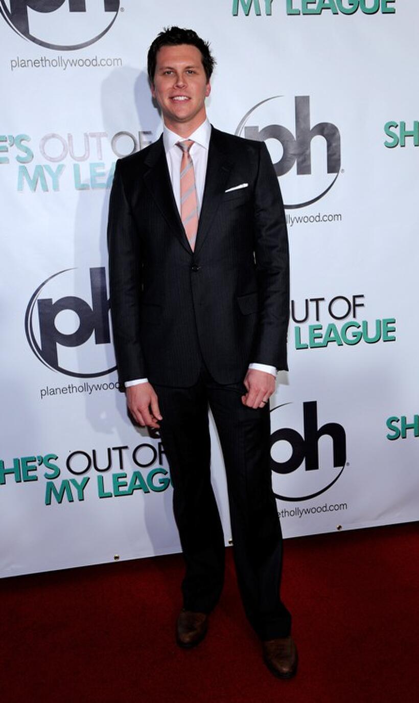 Hayes MacArthur at the Las Vegas premiere of "She's Out of My League."