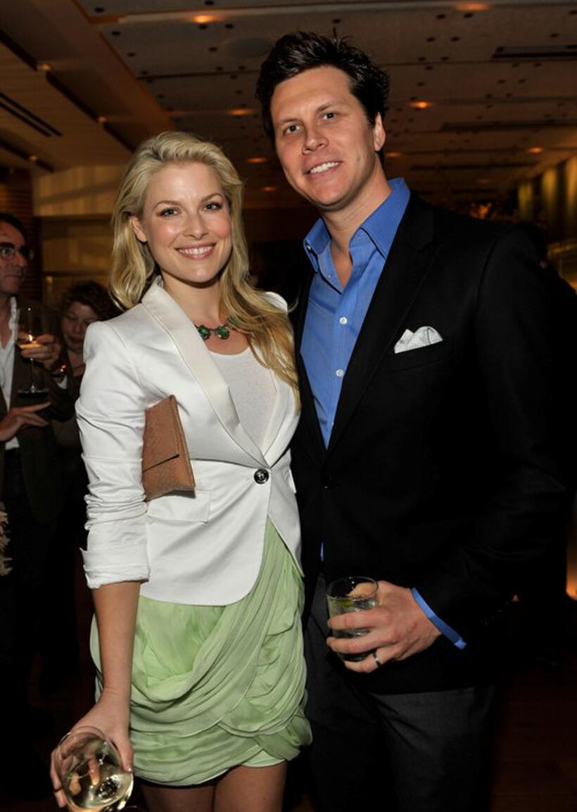 Ali Larter and Hayes MacArthur at the FEED Foundation/Hungry In America project benefit hosted by Vanity Fair.