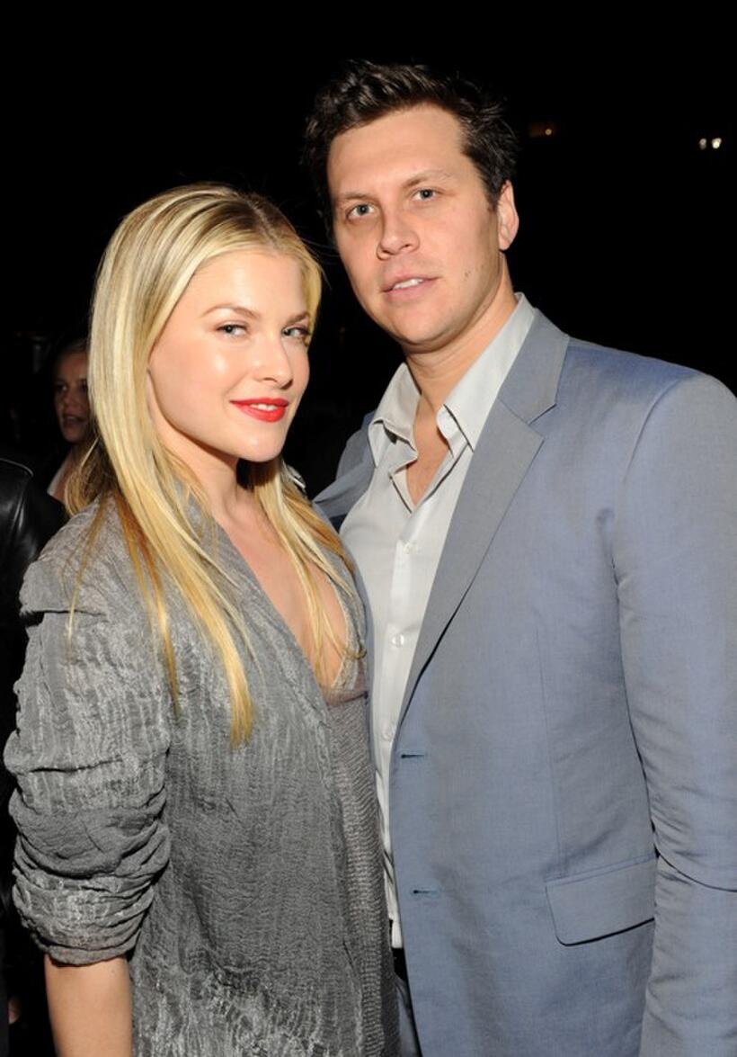 Ali Larter and Hayes MacArthur at the Calvin Klein Collection's Special Evening and Cocktail Party.