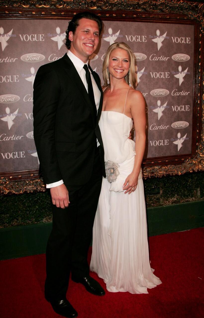 Hayes MacArthur and Ali Larter at the "Heaven: Celebrating 10 Years" event.