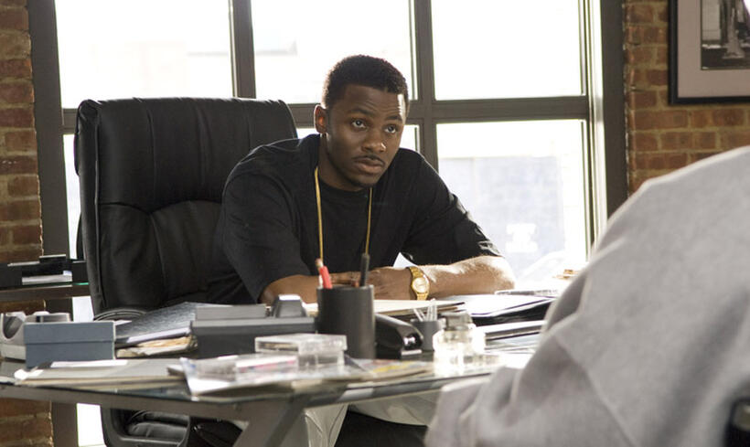 Derek Luke as Sean Combs in "Notorious."
