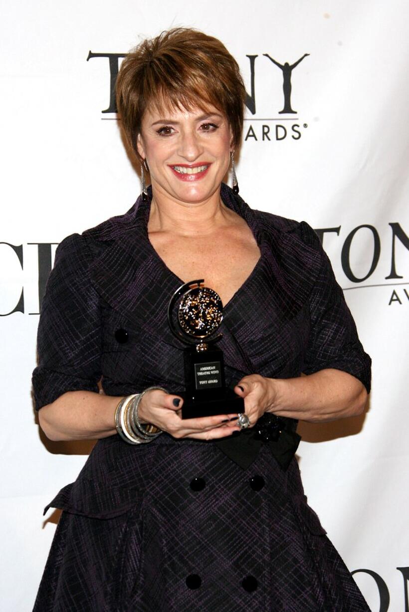 Patti LuPone at the 62nd Annual Tony Awards.