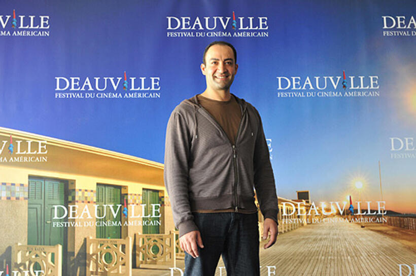 Peter Macdissi at the photocall of "Towelhead" during the 34th US Film Festival in Deauville.
