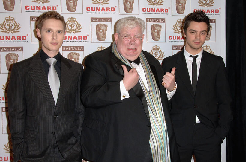 Samuel Barnett, Richard Griffiths and Dominic Cooper at the 15th Annual British Academy of Film and Television Arts Los Angeles Britannia Awards in California.