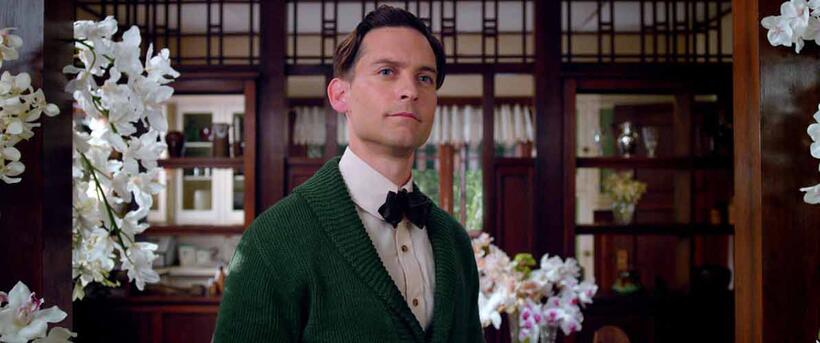 Tobey Maguire as Nick Carraway in "The Great Gatsby."