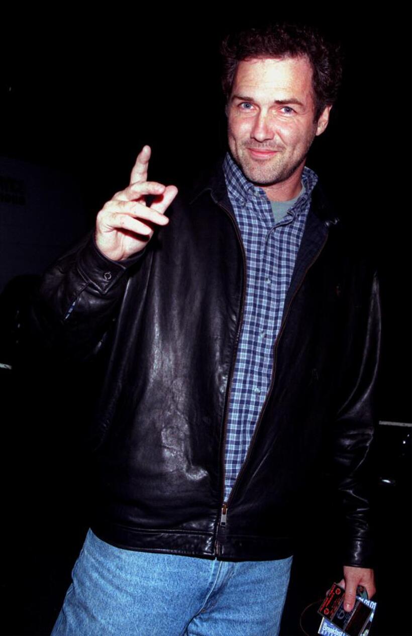 Norm MacDonald out on the town in Los Angeles.