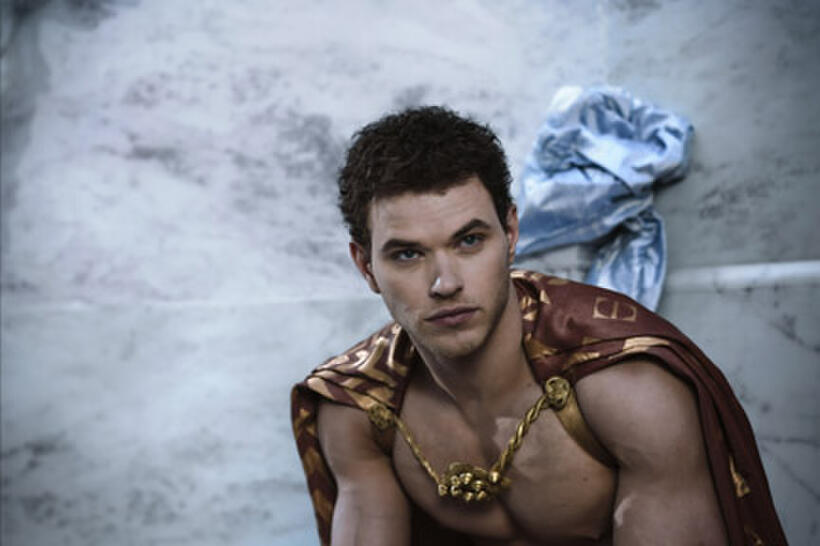 Kellan Lutz as Poseidon in "Immortals."