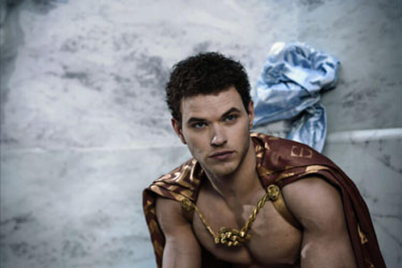 Kellan Lutz as Poseidon in "Immortals."