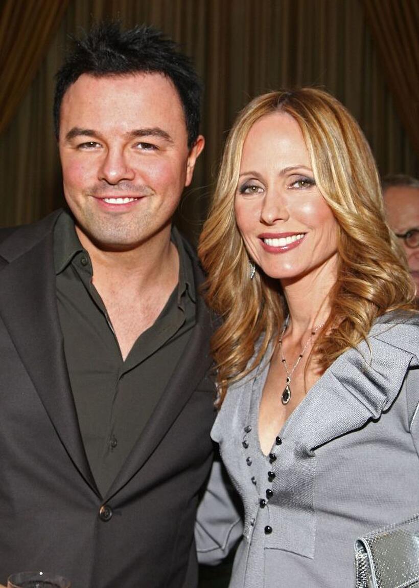Seth MacFarlane and Dana Walden at the UCLA Jonsson Cancer Center Foundation's "Tasted for A Cure" dinner.