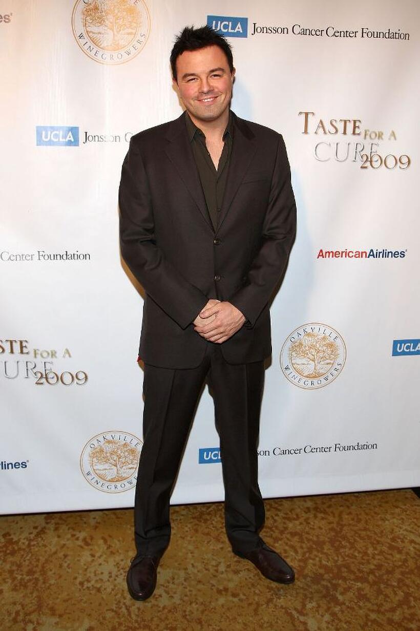 Seth MacFarlane at the UCLA Jonsson Cancer Center Foundation's "Tasted for A Cure" dinner.